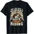 thumbnail image 1 of Retirement Plan To Go Riding Gift Motorcycle Riders Biker T-Shirt, 1 of 3