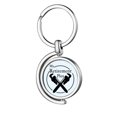 thumbnail image 1 of Retirement Plan Wrench Equipment Rotating Keychain Metal Keyring Holder, 1 of 2