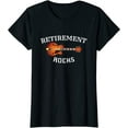 thumbnail image 1 of Retirement Rocks Acoustic Guitar Old Rockers Gift T-Shirt, 1 of 3