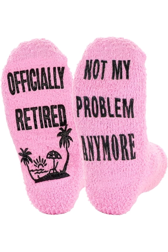 Retirement Socks - Funny Socks for Women, Retirement Gift