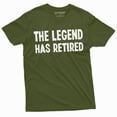 thumbnail image 1 of Retirement T-Shirt Legend Has Retired Work Occupation Job Tee Retiree Gift Grandpa Papa Tee, 1 of 6