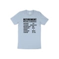 thumbnail image 1 of Retirement Weekly Schedule T-Shirt, Vacation Tee, Social Security Tee, Funny 50th Birthday Gift, Gift For Grandpa, Grandparents Gifts, 1 of 10