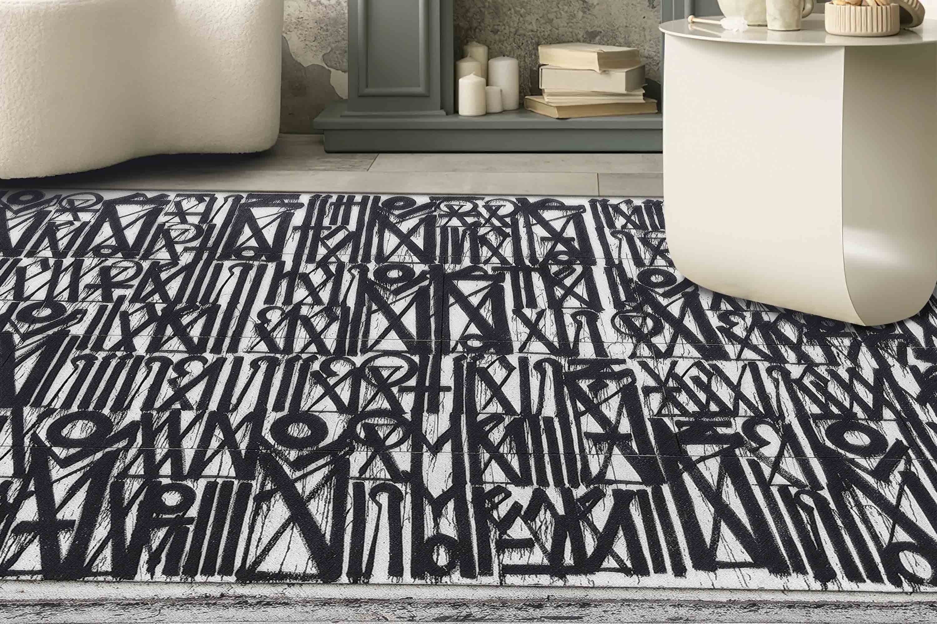 Retna Rugs, 3D Printed Rug, Classic Rug, Abstract Rugs, Accent Rug ...