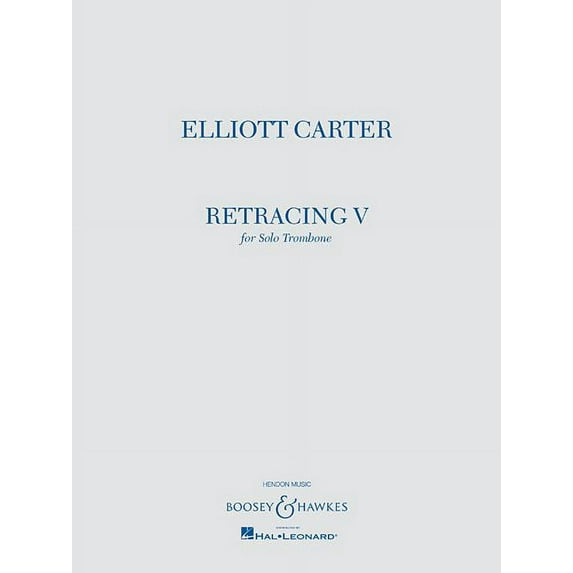 Retracing V : For Solo Trombone (Paperback)