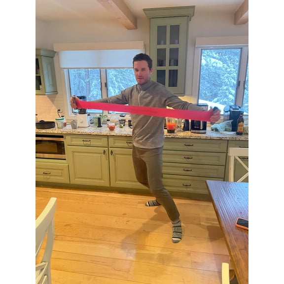 Retract-a-Band - Exercise Band System - "Never Release" Handles - 1  Band Achieves ALL Strength Levels