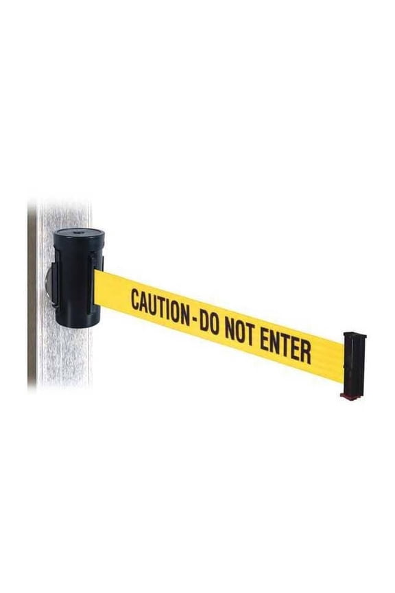 Belt Barrier, Black, Magnet, 10ft.L WH700SB-CAU-MM