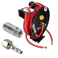 thumbnail image 1 of Retractable 30 Feet 3/8 Air Hose Wall Mountable 3/8 BSP Quick Release Fittings, 1 of 6