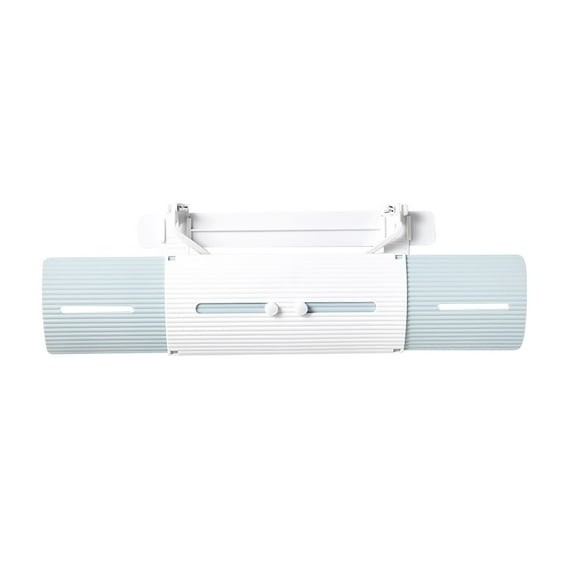 Retractable Air Conditioner Air Deflector, Universal Adjustable Air Conditioning Deflector Air Diverter Cover Telescopic Anti-Wind Baffles Anti Direct Blowing Windshield Wind Guide