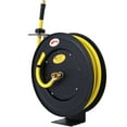 Retractable Air Hose Reel, 1/2" Inch x 50' Ft Auto Rewind HoseReel