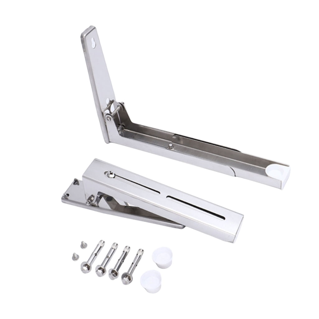 Retractable Arms Wall Shelf Wall Mount Metal Kitchen Organizers ...