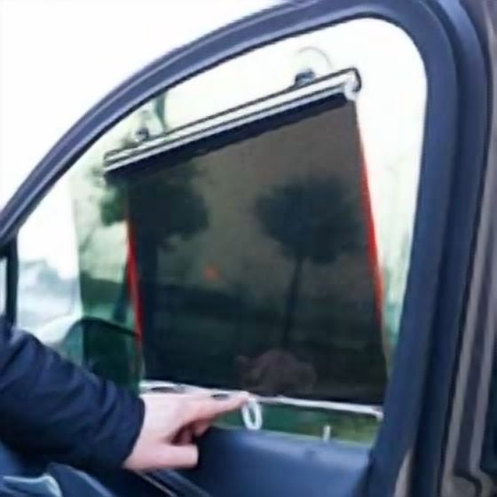 Retractable Auto Sun Shade Cover Car Front & Side Window Roller Visor Shield Us