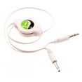 thumbnail image 1 of Retractable Aux Cable 3.5mm Adapter Car Stereo Aux-in Audio Cord Speaker Jack Wire White P5E for Kyocera DuraXV LTE, DuraForce XD, Hydro Reach Life Elite C6750 - LG Fortune, Treasure, G2, Volt, 1 of 5