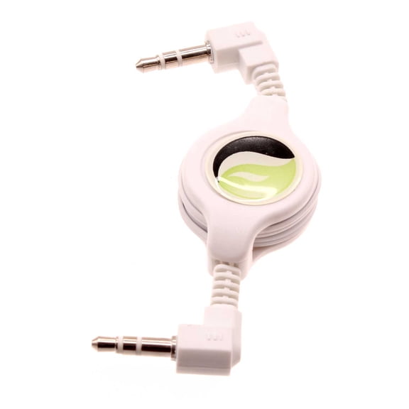 Retractable Aux Cable for TCL 30 XE 5G, 20 XE, V 5G, A30 (A3), 4X 5G - 3.5mm Adapter Car Stereo Aux-in Audio Cord Speaker Jack Wire Compatible With TCL 30 XE 5G, 20 XE, V 5G, A30 (A3), 4X 5G