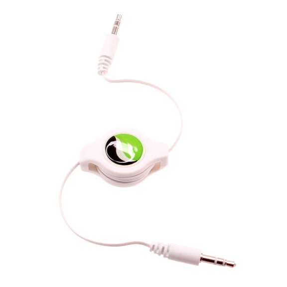 Retractable Aux Cable for TCL 50 XE NXTPAPER 5G, TCL 50 XL 5G 3.5mm Adapter Car Stereo Aux-in Audio Cord Speaker Jack Wire for TCL 50 XE NXTPAPER 5G, TCL 50 XL 5G