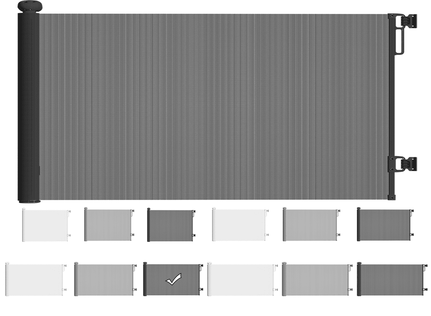 Retractable Baby Safety Gate,Extra Wide Mesh Dog Pet Gate Extends to 120" Wide, Indoor & Outdoor Child Gates for Stair&Doorways, Black