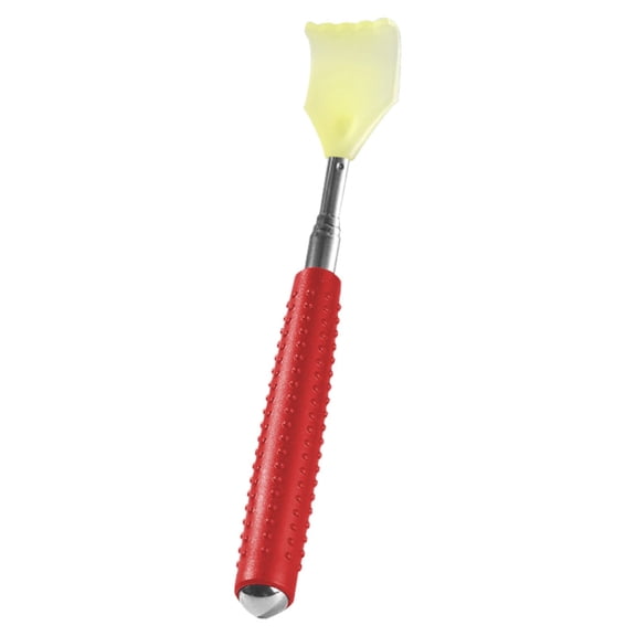 Retractable Back Scratcher with Massage Roller, Stainless Steel Extendable Handle, Portable Itch Relief Tool for Men Women, Handheld Backscratcher with Rolling Beads