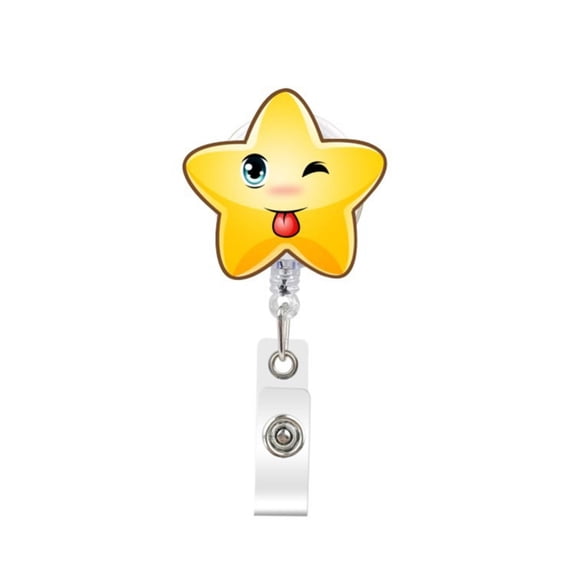 Retractable Badge Holder Clips For Nurse ID Badge Reel With Belt Clip Doctor ID Card Chain Clips School Office Telescopic Buckle