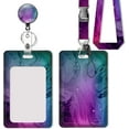 thumbnail image 1 of WOCOCN Retractable Badge & ID Holders with Detachable Lanyard, 26.5", 1 of 7