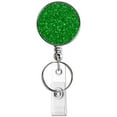thumbnail image 1 of Retractable Badge Holder, Lightweight Plastic Badge Reel Retractable Card Holder with Key Ring Backing Belt Clip, 1 of 3