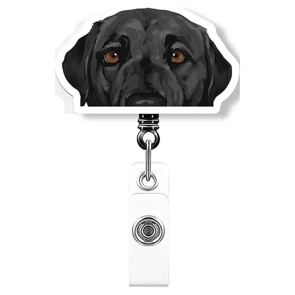 Retractable Badge ID Holder with Alligator Clip for Office Worker