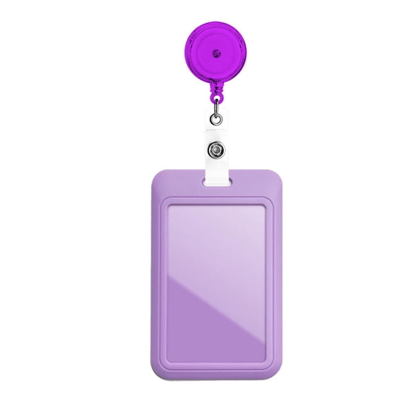 Retractable Badge Reel and ID Card Badge Holder Set Office Hospital Supplies Gift for Teacher Nurse