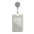 thumbnail image 1 of Retractable Badge Reel and ID Card Badge Holder Set Office Hospital Supplies Gift for Teacher Nurse, 1 of 9