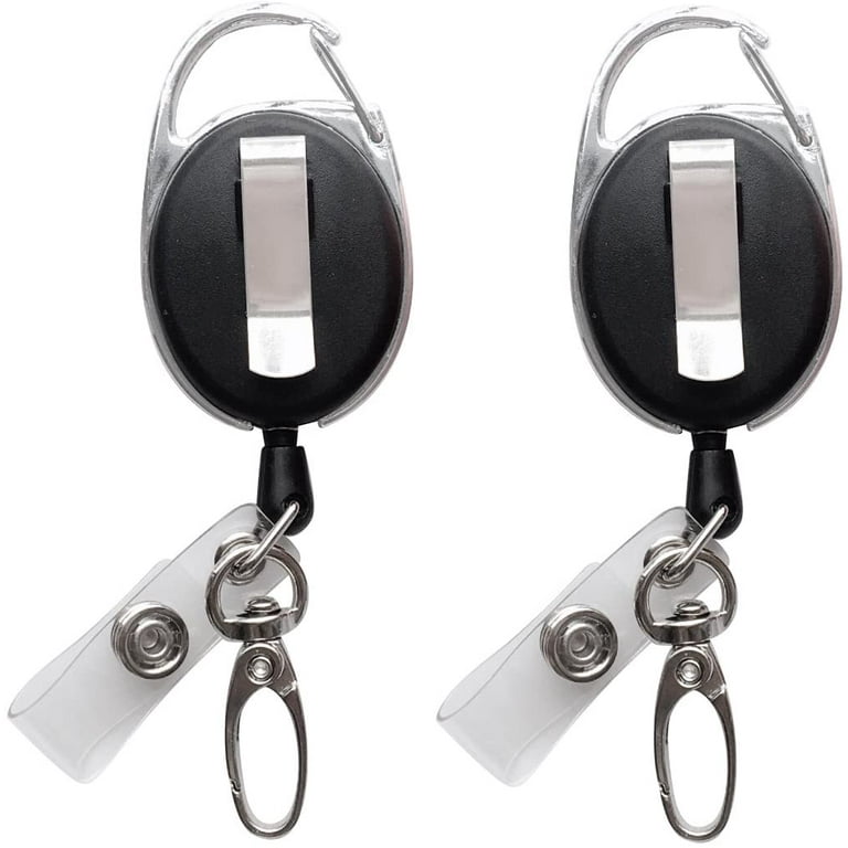 Reel Keychain Card Holder Accessories Name Badge Clip Nurse Badge