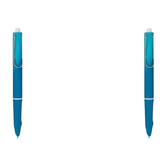 Retractable Ballpoint Pen 0.38Mm, Refillable ink Writing Pen with Gold Nib, Smooth Writing for Daily Office Schol Home Use, Fashion Gradient Color (2 Pack)