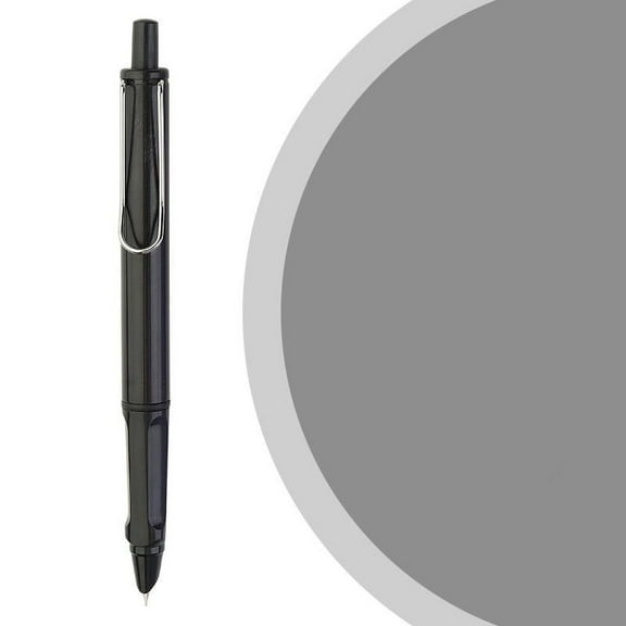 Retractable Ballpoint Pen with 0.38mm Fine Tip, Refillable Smooth-Flow Ink, Super Soft Non-Slip Grip, Quick-Dry Writing Pen for Office or Home Use, 1 Pack