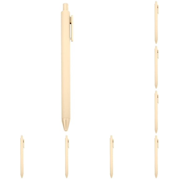 Retractable Ballpoint Pen - 1.0mm Bold Point Black Ink - Smooth Writing Office Pen for Daily Note Taking and Signature - 1 Pen - Style 8WE