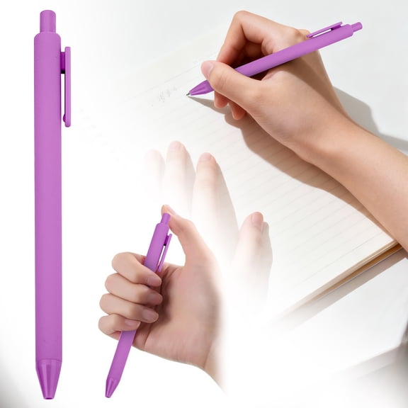 Retractable Ballpoint Pen Cute Medium Point 1.0mm For Comfortable Writing