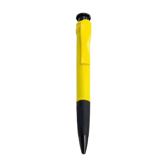 Retractable Ballpoint Pen, Large Capacity Smooth Writing Office Pen with Quick-Drying Ink, Jumbo Barrel Ergonomic Design for Daily Use, 10ML Ink Stationery