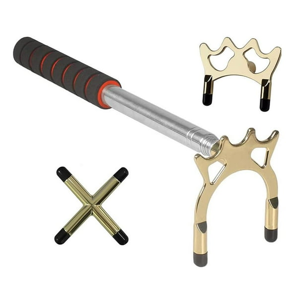 Retractable Billiard Bridge Stick Made of Stainless Steel and Zinc Alloy for Snooker and Billiards Competitions