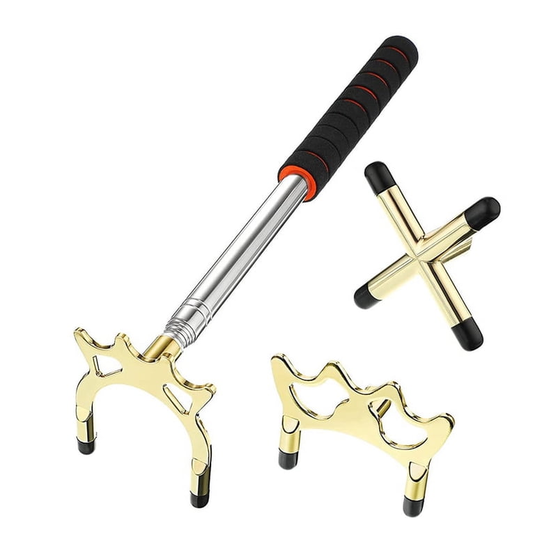 Queue De Billard Rétractable PATIKIL – 7 Sections, 32,5 à 150 Cm – Tête En Laiton Amovible, Pieds Caoutchouc – Pour Table De Billard