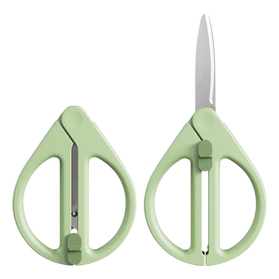 Retractable Blunt Tip Safety Scissors,Anti-Scratch Portable Cutting Tool,Practical Shears for Office Household Travel Under $5 Kilougeis