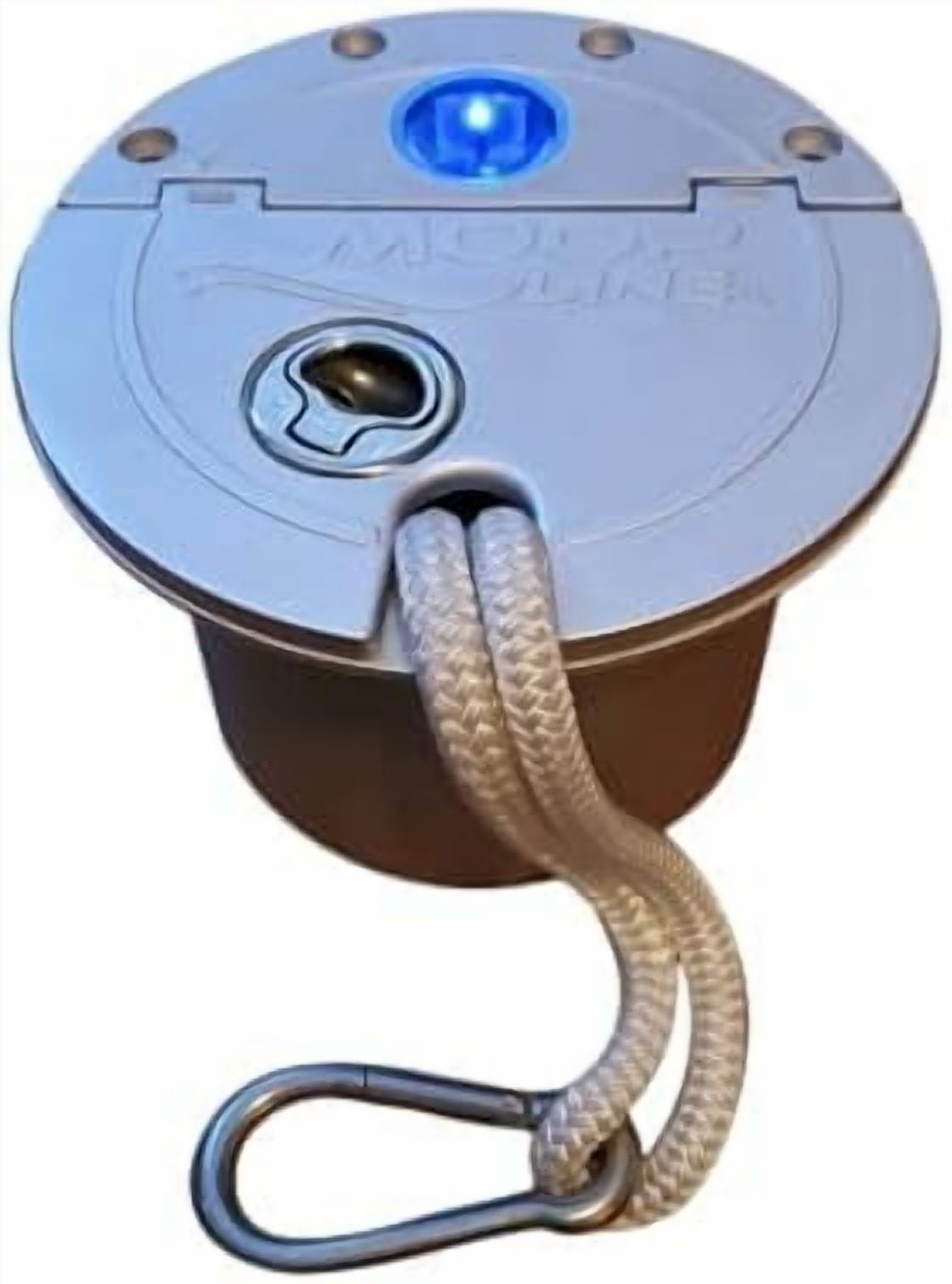 Retractable Boat Ropes and Lines for Docking Mooring line and Rope Marine Grade Double Braid Nylon line Retractable Cleat for Boat Dock Accessories and Essentials