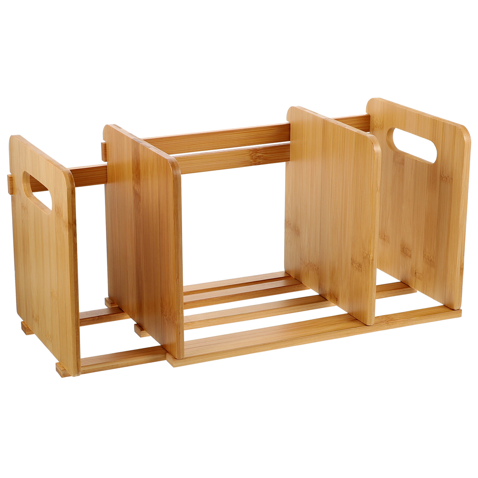 Retractable Book Organizer Desktop Bookcase Book Classifying Stand