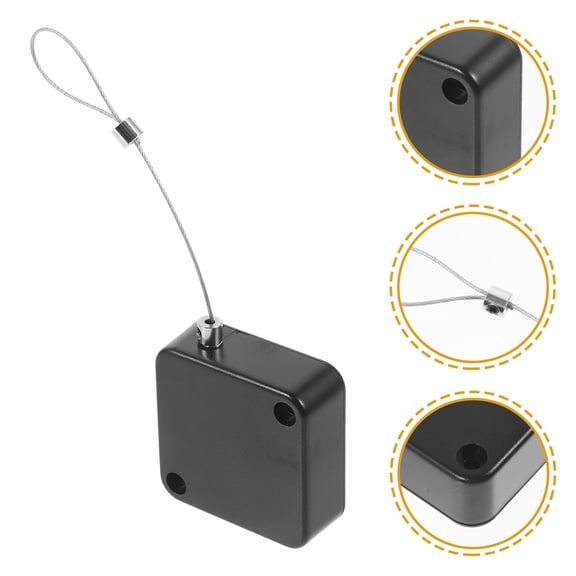 Retractable Cable Case Lock Retractable Cable Case Display Eletric Products Anti-theft Lock