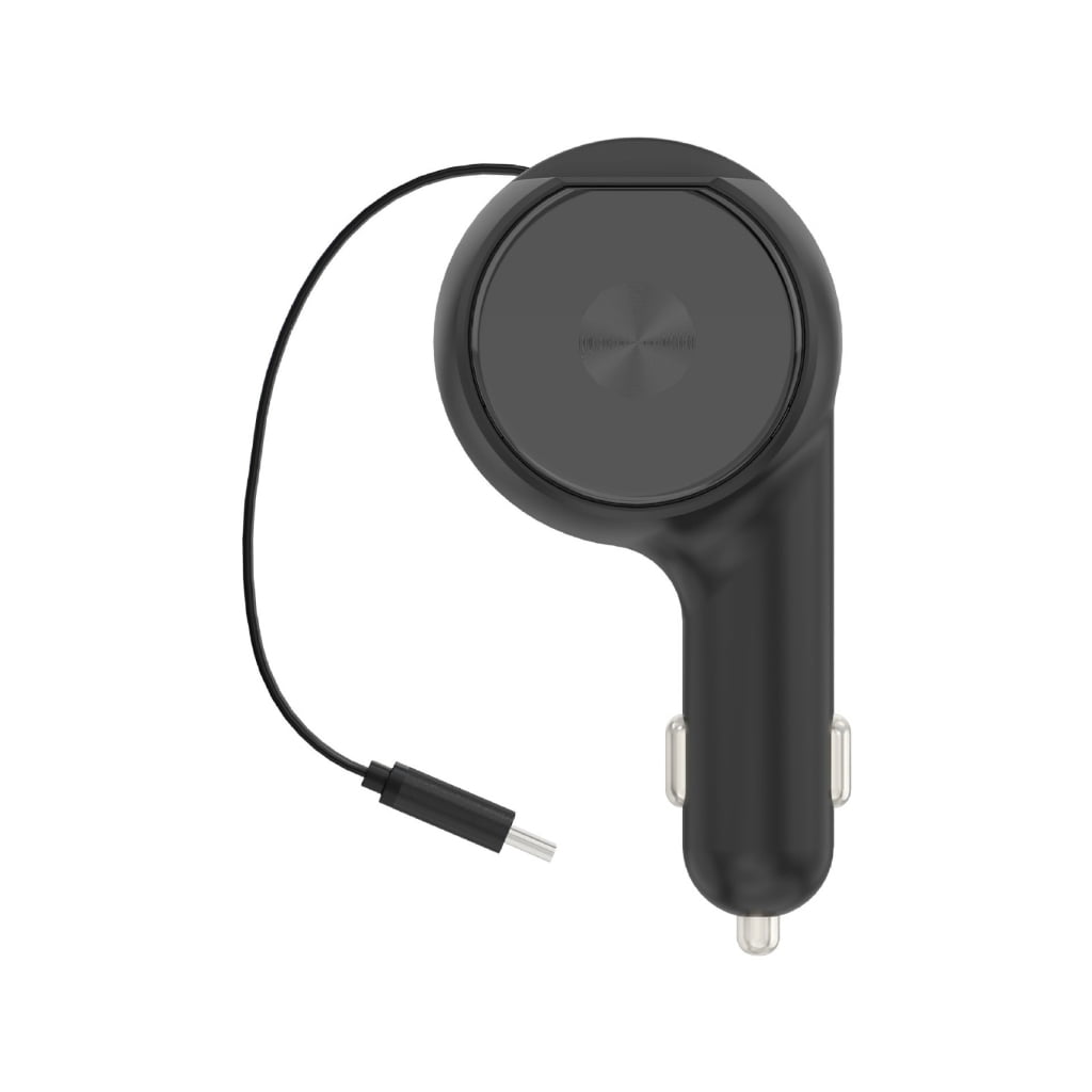 2 in 1 Fast Charging 60W Car Charger Adapter with Extendable USB C ...