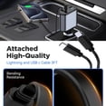 thumbnail image 1 of Retractable Car Charger  4 In 1 Car Charger, 1 of 8