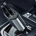 thumbnail image 1 of Retractable Car Charger 4in 1 Fast Car Phone Charger, Type C/IOS Car Charger Adapter with 2X Retractable Phone Charger Cables And 2X USB Ports for iPhone 15/14/13/12 Max, Samsung S24/S23, Smartphon, 1 of 10