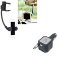 thumbnail image 1 of Retractable Car Charger w Mirror Holder Mount Holder K7X for Blackberry Key2, KEYone, LE - BLU G9, Vivo XI Plus 5 - CAT S61 S48c - Coolpad Legacy - Essential Phone (PH-1) - Google Pixel XL 3a, 1 of 10