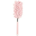 thumbnail image 1 of Retractable Car Duster Bendable Chenille Brush for Car Interior Cleaning Pink 29.50X6.00X6.00CM Extendable 1Pcs, 1 of 4