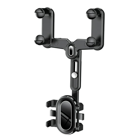 Retractable Car Rearview Mirror Phone Holder Universal Phone GPS Holder