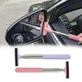 thumbnail image 1 of Retractable Car Rearview Mirror Wiper | Multifunctional Portable Cleaner | Layered Brush for Fast Water Removal | Extendable to 38.6 in | 1 Pack | Easy Grip Handle, 1 of 5