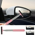 thumbnail image 1 of Retractable Car Rearview Mirror Wiper, Portable, Multifunctional, Water Removal, Clear View, Soft Sponge Handle, Long Reach, Easy to Store, Suitable for Rainy Days, 1 of 5