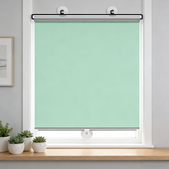 Retractable Car Window Sun Shade Curtain, UV Protection Heat Block Foldable Blind Screen For Baby Kids, Auto Vehicle Windshield Side Glass Stopper for Home Kitchen Office