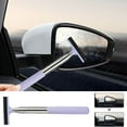 thumbnail image 1 of Retractable Car Wiper for Rearview Mirrors, 38-inch Stainless Steel & Rubber Tool with Soft Sponge Handle, Quick Water Removal & Clear View for Safe Driving in Rain, Essential Car Accessory, 1 of 8