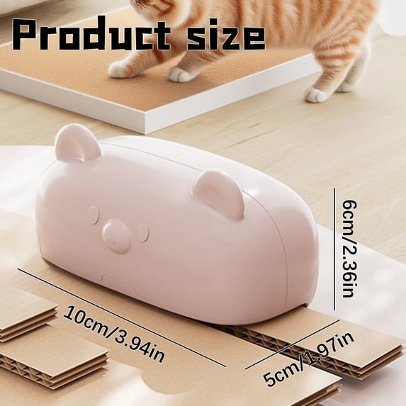 Retractable Cardboard Box Cutter - Slide Style Package Opener - Plastic Box Cutting Tool for Shipping Packages - 1 Cutter - Pink