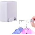 Retractable Clothesline, Adjustable Clothing Rope Indoor Outdoor with